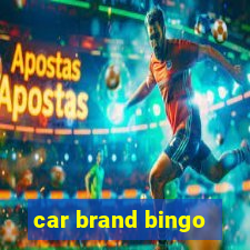 car brand bingo